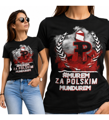 Koszulka damska MUREM ZA POLSKIM MUNDUREM 3
